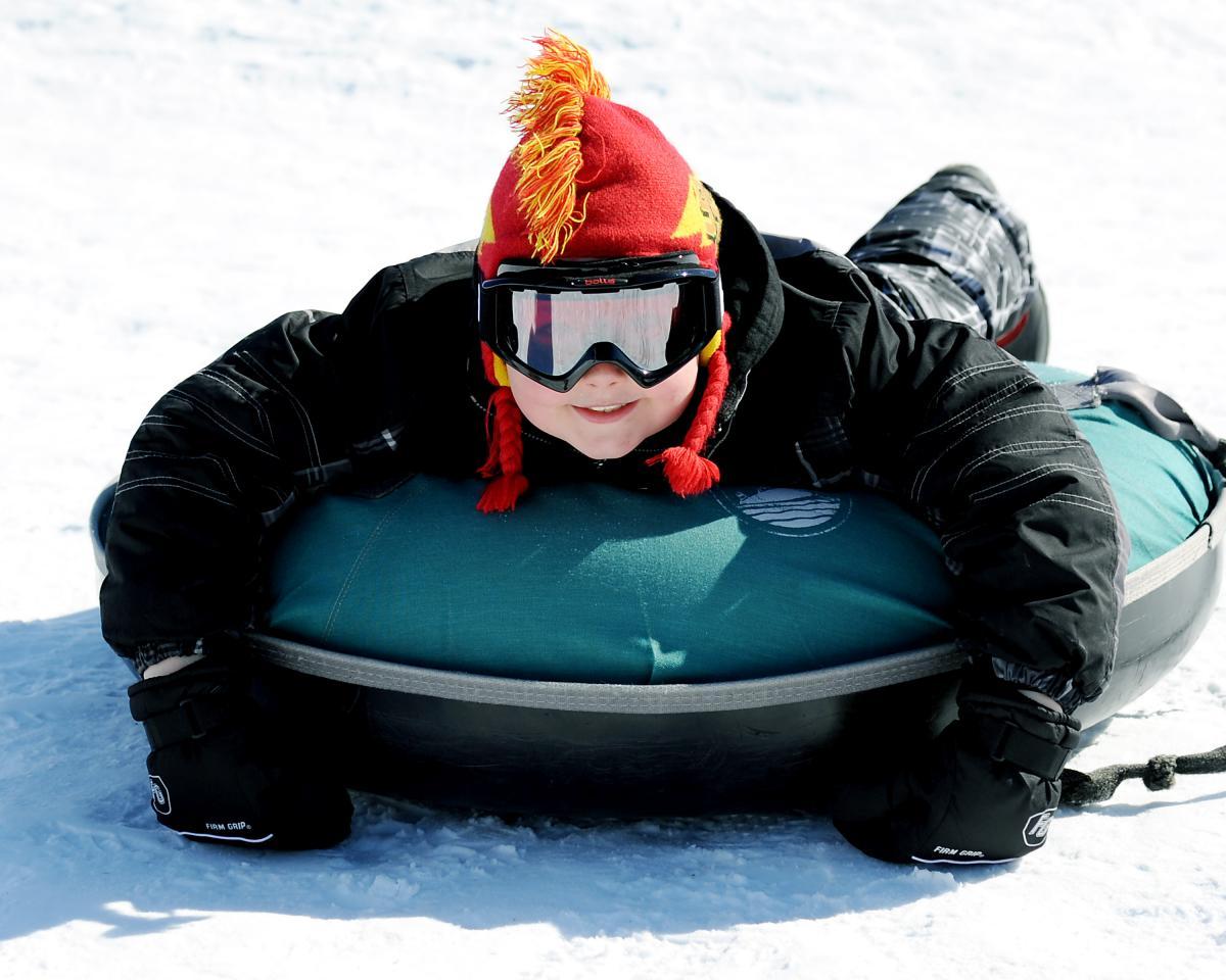 Winter fun at Sault Seal Recreation Area
